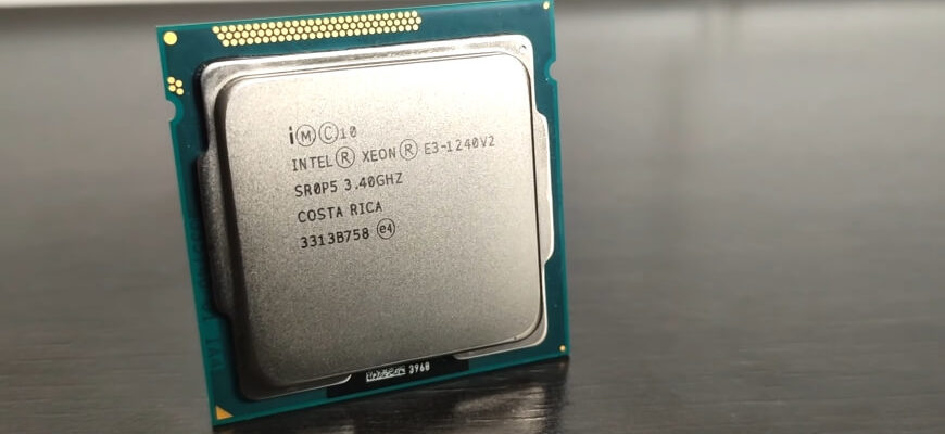 Процессор Intel Xeon E3 1240 v2